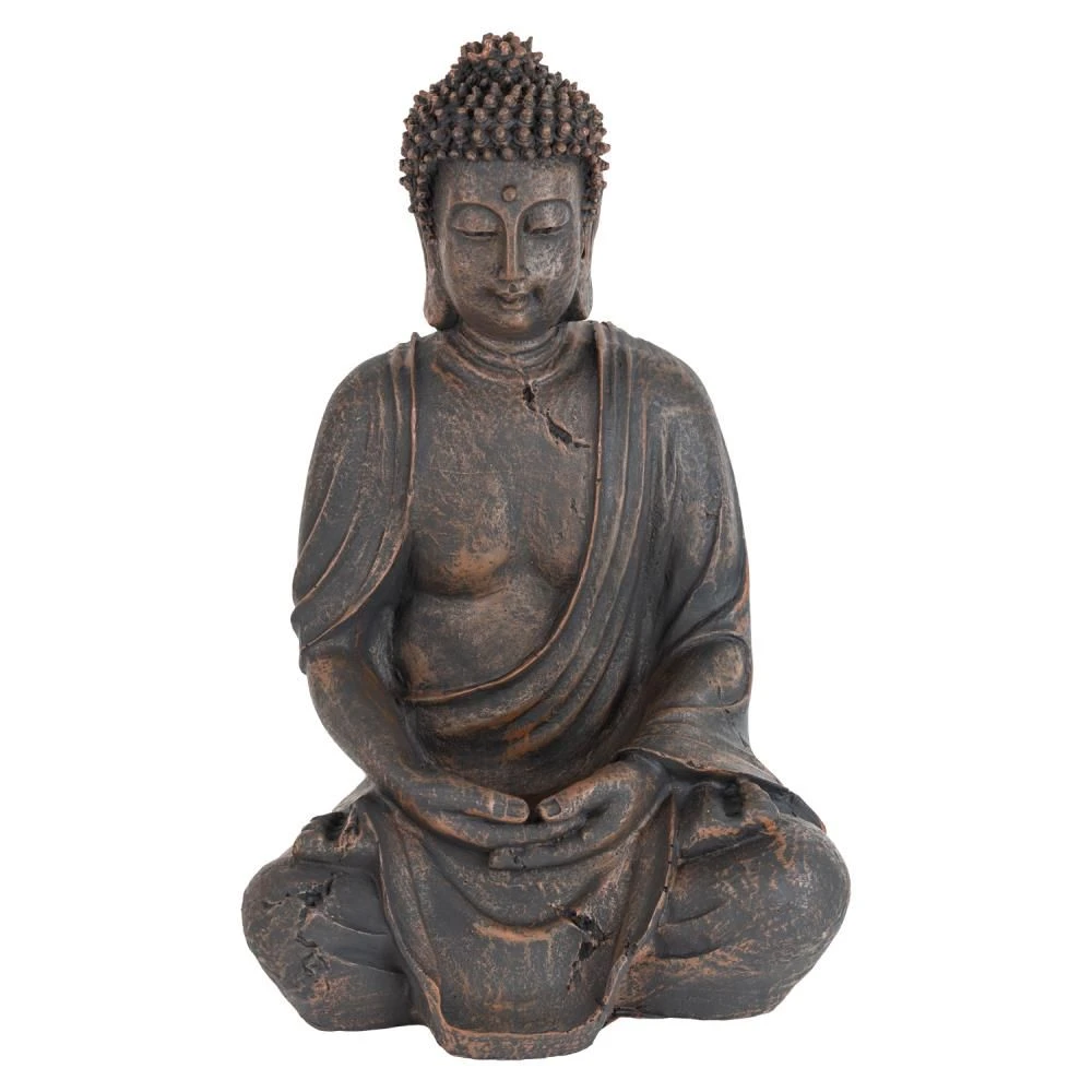 Woodside 37cm Tall Indoor/Outdoor Meditating Buddha Statue Decoration Statuary Décor Ornament 8 Woodside 37cm Tall Indoor/Outdoor Meditating Buddha Statue Decoration Statuary Décor Ornament - Image 6