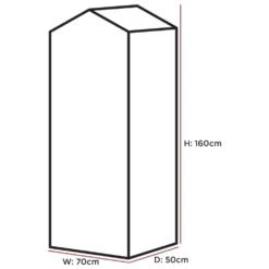 Woodside 4 Tier Garden Greenhouse/Growhouse With Reinforced Cover -Garden Mirth Sales Store PVRDO1GIMU3