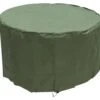 Woodside 4-6 Seater Green Waterproof Round Garden Patio Table Cover Furniture -Garden Mirth Sales Store QIKZF4YEOYS