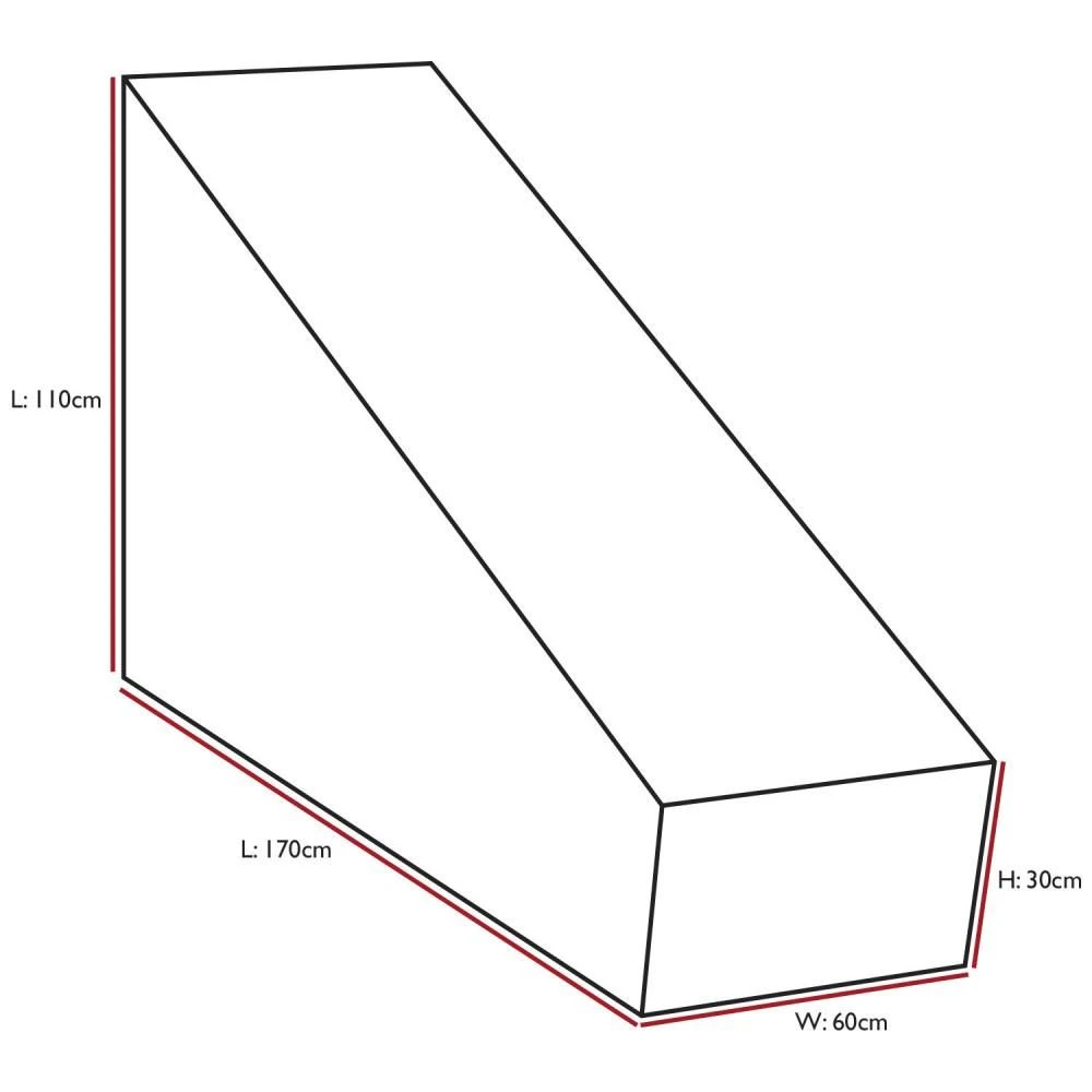 Woodside Black Waterproof Outdoor Large Protective Lawn Mower Cover 4 Woodside Black Waterproof Outdoor Large Protective Lawn Mower Cover - Image 2