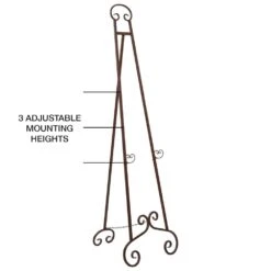 Maribelle 1.8m Adjustable Foldable Studio Easel Art Craft Display Artist -Garden Mirth Sales Store S4EUNQRQTLY