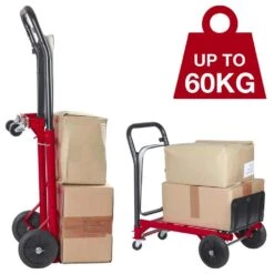 Sack Truck Trolley Heavy Duty Multi Purpose Industrial Folding Hand Cart -Garden Mirth Sales Store S4LNSSQNSEY