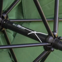 Woodside Large 2.7m Garden Parasol Umbrella With Winding Crank & Tilt Green -Garden Mirth Sales Store SDLUOZTONBN