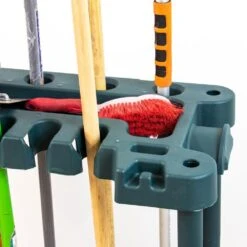 Woodside Garden Tool Holder Storage Rack Trolley With Wheels For Sheds/Garages -Garden Mirth Sales Store U1TJQURCZV2