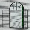 Woodside Balham XL Decorative Arched Outdoor Garden Mirror, H: 115cm X W: 70cm -Garden Mirth Sales Store U3MRCCMDJ3B
