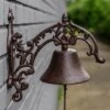 Woodside Cast Iron Wall Mounted Doorbell Vintage/Antique Design For Garden & Home -Garden Mirth Sales Store U4WJKWRIRYI