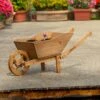 Woodside Wooden Ornamental Garden Plant/Flower Wheel Barrow Planter 2 Woodside Wooden Ornamental Garden Plant/Flower Wheel Barrow Planter -Garden Mirth Sales Store UEYTPFW04LG