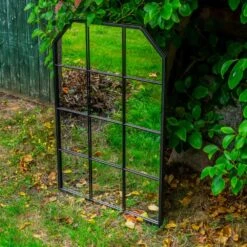 Woodside Ayton XL Decorative Rectangle Outdoor Garden Mirror, W: 70cm X H: 100cm 8 Woodside Ayton XL Decorative Rectangle Outdoor Garden Mirror, W: 70cm X H: 100cm -Garden Mirth Sales Store UO2IVERZWXT