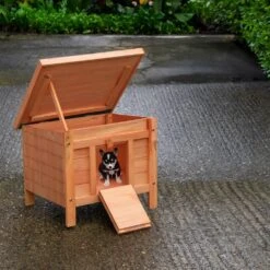 Woodside Wooden Animal Shelter, Hibernation House For Hedgehogs/Guinea Pigs Etc 9 Woodside Wooden Animal Shelter, Hibernation House For Hedgehogs/Guinea Pigs Etc -Garden Mirth Sales Store UWKZ20E4G2E