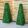 Woodside Topiary Obelisk Leaf Effect, Green 2ft Indoor Outdoor Decor (pack Of 2) -Garden Mirth Sales Store V5DTBTYF32A