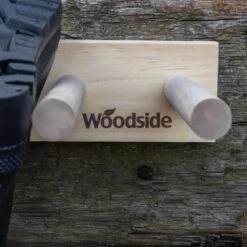 Woodside Wall Mounted Wooden Storage Rack For Wellington & Riding Boots -Garden Mirth Sales Store VQN4YN54E1D