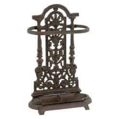 Woodside Ornate Vintage Cast Iron Umbrella/Walking Stick Stand 9 Woodside Ornate Vintage Cast Iron Umbrella/Walking Stick Stand -Garden Mirth Sales Store VSKWGMFDTTU