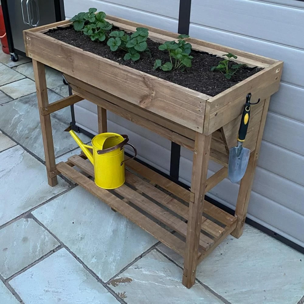 Woodside Thurne Raised Wooden Garden Bed Planter, Plants & Vegetable/Herb Box 3 Woodside Thurne Raised Wooden Garden Bed Planter, Plants & Vegetable/Herb Box