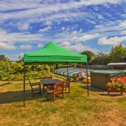 Woodside 3x3m Fully Waterproof, Heavy Duty Pop Up Gazebo + Carry Bag & Sand Bags 16 Woodside 3x3m Fully Waterproof, Heavy Duty Pop Up Gazebo + Carry Bag & Sand Bags -Garden Mirth Sales Store X3BWSMO1KHC