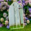 Woodside Ealing XL Decorative Arched Outdoor Garden Mirror, W: 60cm X H: 110cm -Garden Mirth Sales Store X4VW5OKQBA0
