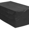 Woodside 4-6 Seater Rectangular Patio Set Cover BLACK -Garden Mirth Sales Store Z5PGGGDSJVX