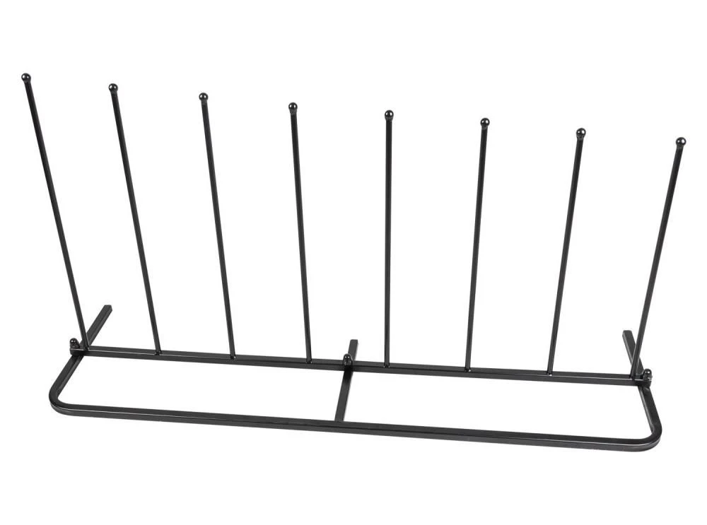 Woodside Steel Wellington Boot Rack 4 Pairs Walking Shoe Storage Stand 8 Woodside Steel Wellington Boot Rack 4 Pairs Walking Shoe Storage Stand - Image 6