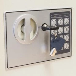 Hausen Wall Mounted 48 Key Electric Combination Lock Cabinet Safe -Garden Mirth Sales Store ZHKDQ4LVUCE