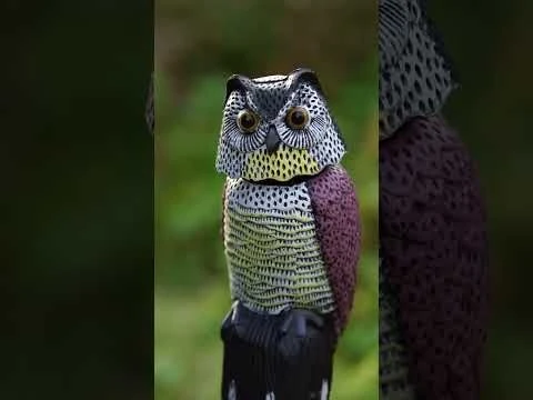 4 X Woodside Large Realistic Bird/Pigeon/Crow Owl Decoy With Rotating Head 4 4 X Woodside Large Realistic Bird/Pigeon/Crow Owl Decoy With Rotating Head - Image 2